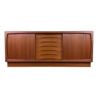 Vintage Teak Sideboard from Dyrlund, Denmark, 1970s For Sale