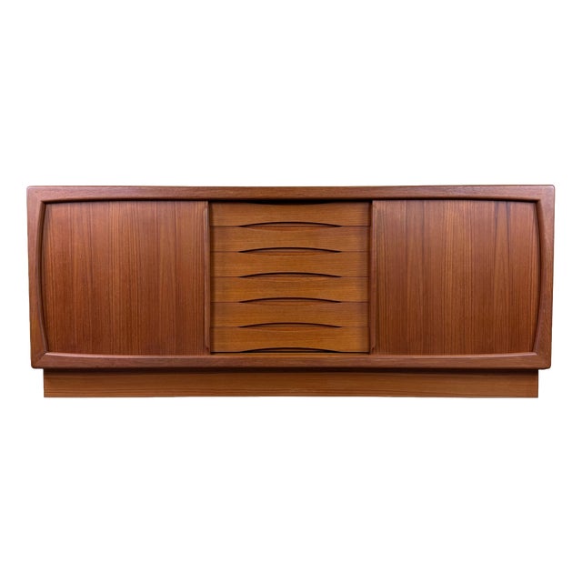 Vintage Teak Sideboard from Dyrlund, Denmark, 1970s For Sale