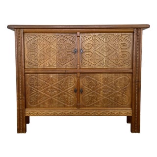 Mid-Century Modern Danish Cabinet in Oak, 1950s For Sale
