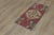 Traditional 1970s Turkish Bohemian Style Geometric Oushak Doormat Rug For Sale - Image 3 of 13