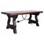 20th Century Spanish Carved Table With Iron Stretchers For Sale - Image 11 of 11