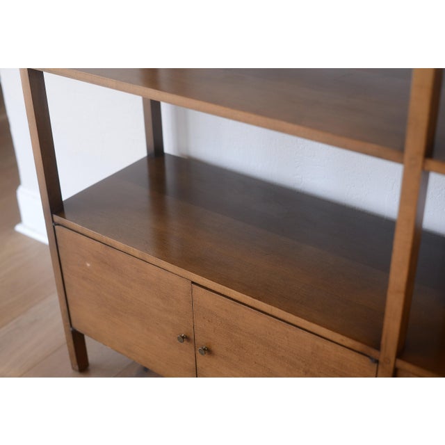 Brown Paul McCobb Planner Group Etagere Bookcase For Sale - Image 8 of 15