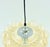 Mid-Century Modern Amber Bubble Glass Pendant Light by Helena Tynell for Limburg, Germany, 1960s For Sale - Image 6 of 9