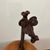 Vintage Iron Whimsical Handcrafted Rusted Giraffe Sculpture For Sale - Image 12 of 12