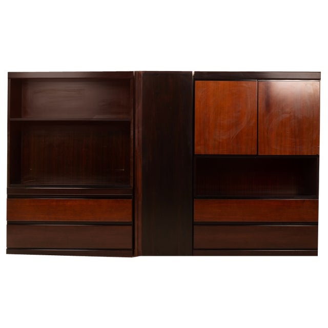 S11 Cabinets and Bars by Angelo Mangiarotti for Sorgente Dei Mobili, 1969, Set of 3 For Sale