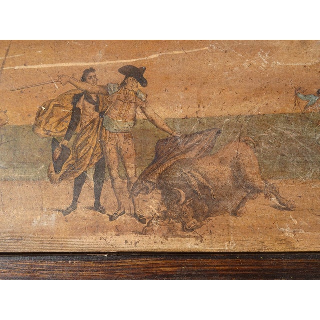 Set Six 7"x12 Collage Antique Rustic Spanish Style Pictures of Bullfighters & Matadors For Sale - Image 13 of 18