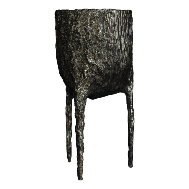 Omnia Vanitas Vanité 13 Candelabra in Patinated Cast Bronze by William Guillon For Sale