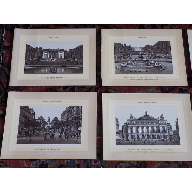 This set of twelve) finely rendered antique 19th century lithographs (not offset) depict 19th century architectural...