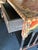 Rare Folk Art Side Table With Hand Painted Geometric Designs For Sale - Image 4 of 9