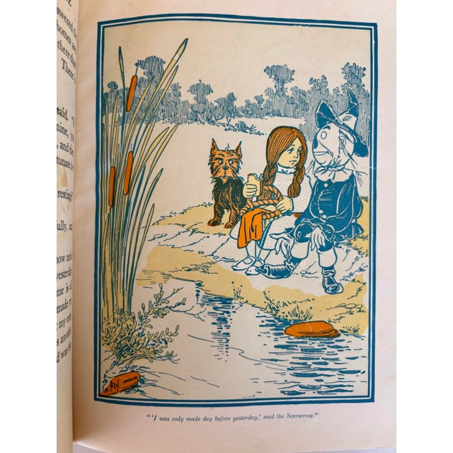 Green The “New” Wizard of Oz by L. Frank Baum Pictures by W. W. Denslow Early Printing For Sale - Image 8 of 12