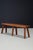 French Primitive Oak Bench with Rich Patina, 1960s For Sale - Image 6 of 15
