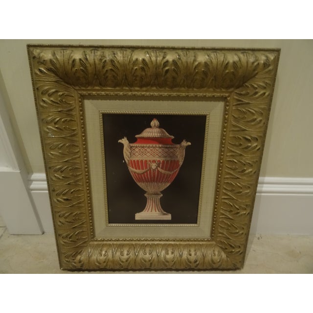 Neoclassical Set of 4 Vintage Neoclassical Urn Prints For Sale - Image 3 of 6