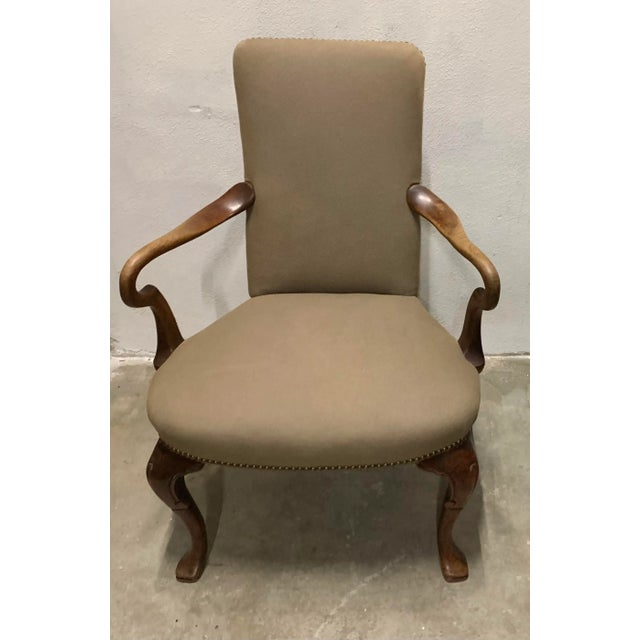 Mid Century Traditional Armchair For Sale - Image 10 of 10