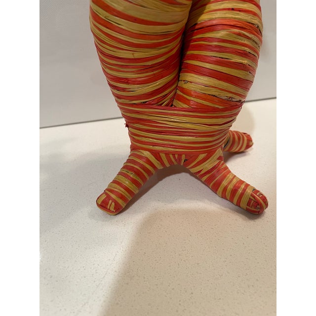 Late 20th Century Baobab Tree Sculpture, Madagascar, Handcrafted For Sale - Image 5 of 12