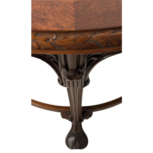 Louis Majorelle Art Nouveau Mahogany Center Table, France Circa 1900 For Sale In San Francisco - Image 6 of 9