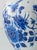 Blue and White Hand-Painted Floral Ginger Jar Table Lamps with Pink Silk Lampshades from Royal Delft, 1971, Set of 2 For Sale - Image 13 of 18