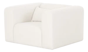 Tarra Cream Chenille Armchair