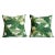 Tropical modern style outdoor fabric banana leaf print pillow. Charming fresh feel to add a vibrant resort-like touch to...
