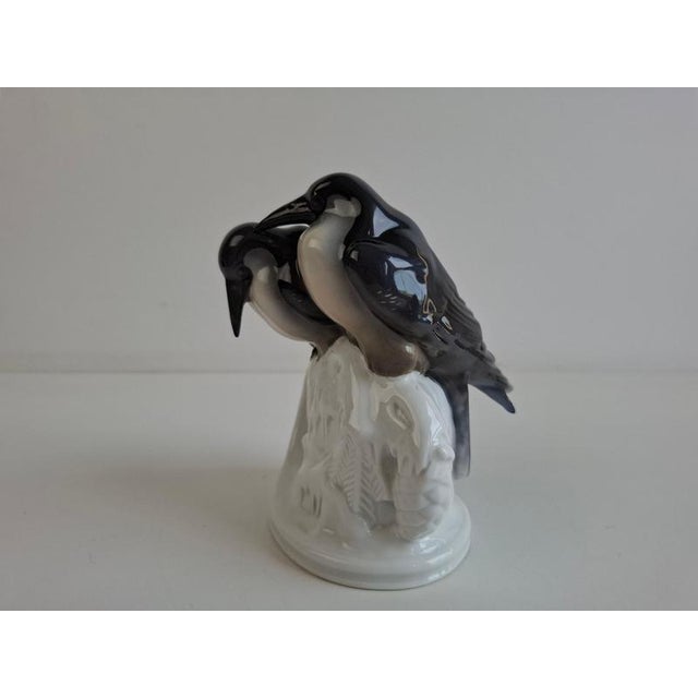 Art Deco Czech Porcelain Penguin Figurine from Pfeiffer & Löwenstein, 1930 For Sale - Image 13 of 15
