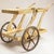 Italian Art Deco Modern Aldo Tura Swan Form Lacquered Goatskin Bar Cart For Sale - Image 9 of 9