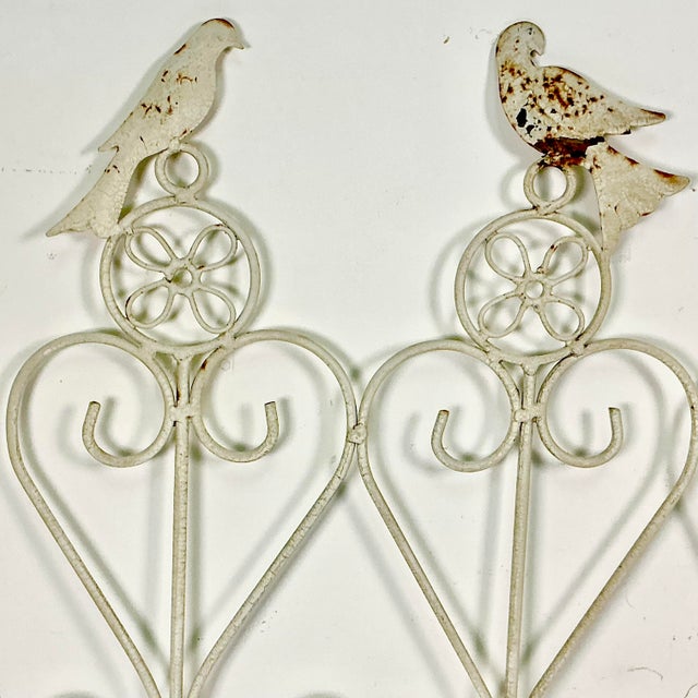 1940s Vintage Art Nouveau Boho Chic Arts & Crafts Garden Ornaments, Planter Bed Edging - Set of 4 For Sale - Image 4 of 18