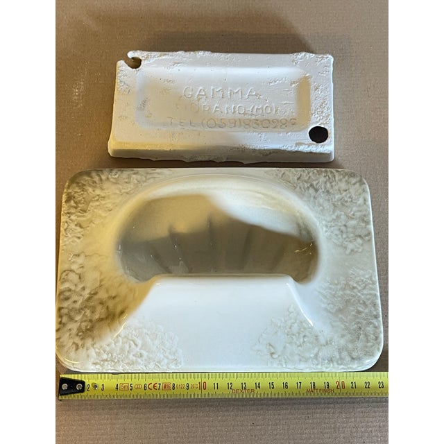 Vintage Italian Ceramic Built-in Bathroom Set from Gamma Fiorano, Italy, 1970, Set of 3 For Sale - Image 18 of 18