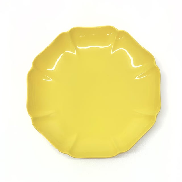 All Over Color Jewel-Toned Textured Ceramic Side Plate Curation - Group of 12 For Sale - Image 14 of 16