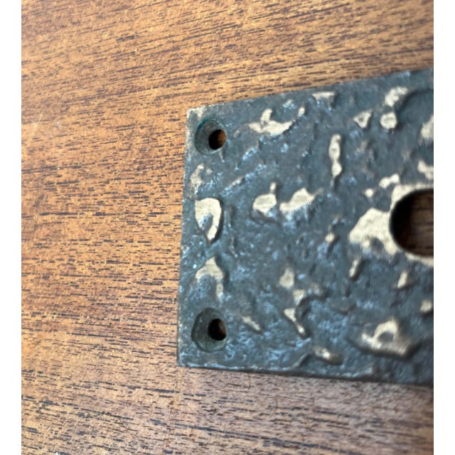 Mid-Century Modern Brutalist Copper Door Handle from KS, Germany, 1960s For Sale - Image 15 of 18