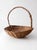 Antique Willow Gathering Basket With Branch Handle For Sale - Image 14 of 14