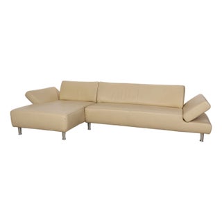 Taboo Corner Sofa in Beige Upholstery from Willi Schillig For Sale
