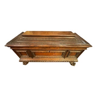 Cassonne Chest, Late 16th-Early 17th century For Sale