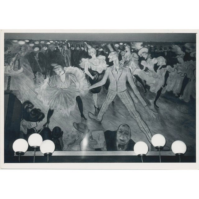 1950s Paris, Montmartre, Pigalle, Red Mill, 1955, Silver Gelatine Print For Sale - Image 5 of 5