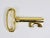 1950s Large Brass Key Cork Screw or Bottle Opener attributed to Carl Auböck, Austria, 1950s For Sale - Image 5 of 9