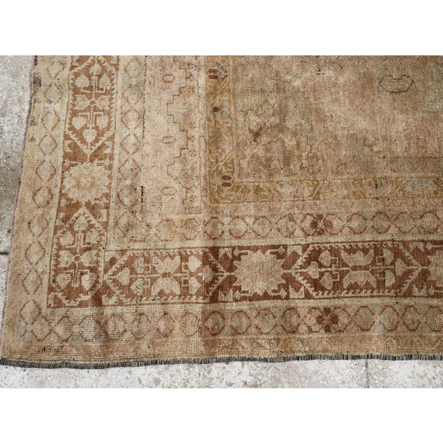 Textile Galerie Shabab Collection Early 20th Century Turkish Oushak Rug For Sale - Image 7 of 10