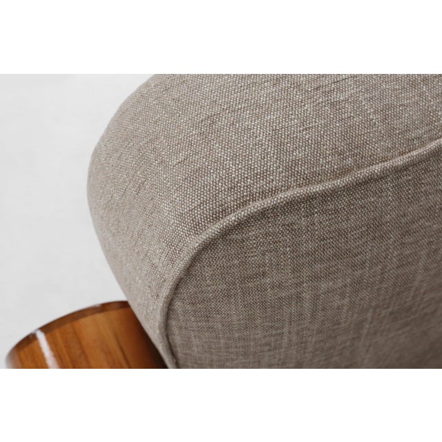 Brown Art Deco Armchairs in Walnut Veneer, France, 1930s, Set of 2 For Sale - Image 8 of 17