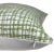Arcadia Woven Pillow Cover in Green, 20x20 Pillow For Sale - Image 4 of 4