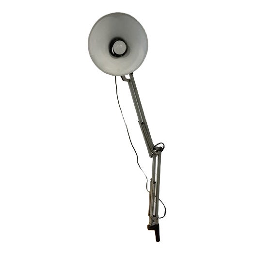 Vintage Desk Lamp in Grey, 1960s For Sale
