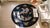 Brilliant Navy Blue Color With Florid and Beautiful Scenery as Design Antique Chinese Peking Rug For Sale - Image 9 of 9