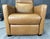 West Elm Harris Leather Power Recliner in Nut Saddle Leather For Sale - Image 12 of 18