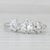 1.91ctw Diamond Round 3-Stone 14k White Gold Size 6.25 Engagement For Sale - Image 4 of 8