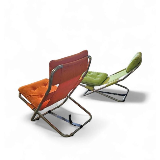 Viggen Armchair by Borje Johanson for Värnamo Bedding Ab, 1970s, Set of 2 For Sale - Image 10 of 18