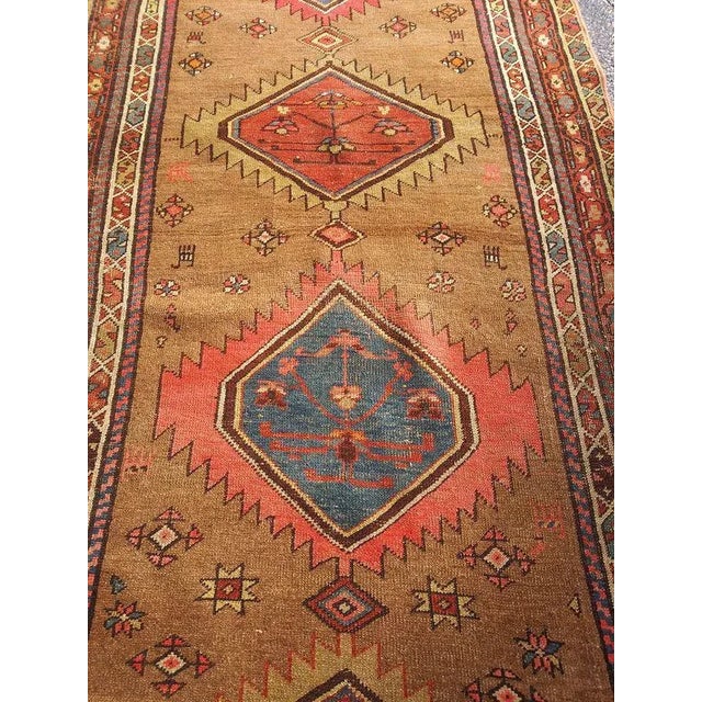 Rustic Antique Bakshaish Rug - 3′6″ × 6′8″ For Sale - Image 3 of 10