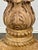 19th C. French Carved Beached Walnut Standing Lamp For Sale - Image 10 of 12