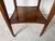 19th Century Louis XVI-Style Bouillotte End Table With Marble Top, Brass Gallery & Casters For Sale - Image 4 of 16
