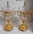 Late 19th Century Louis XV Crystal Garniture Set Baroque Gold Urns, Bonbonniere Centerpiece Collection 4 Piece For Sale - Image 5 of 6