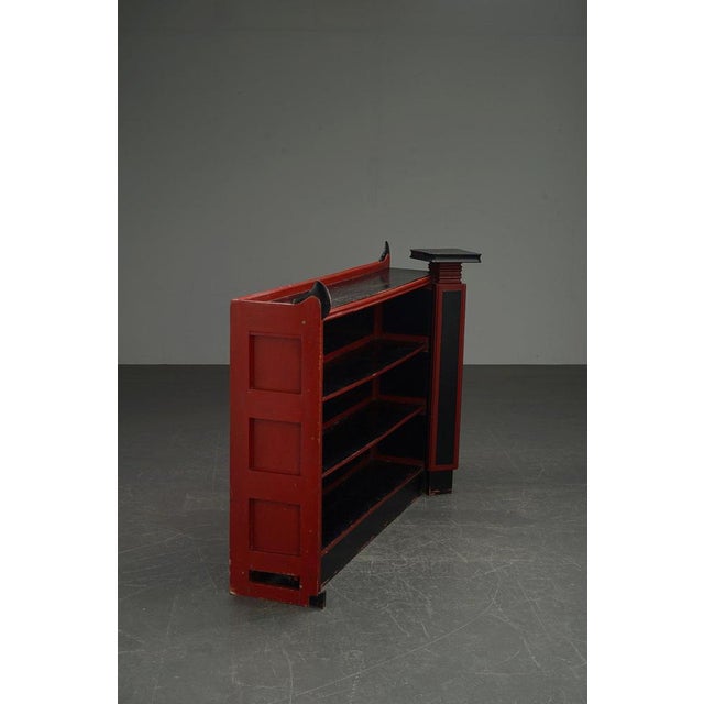 Amsterdamse School Shelving Unit, 1920s For Sale - Image 4 of 16
