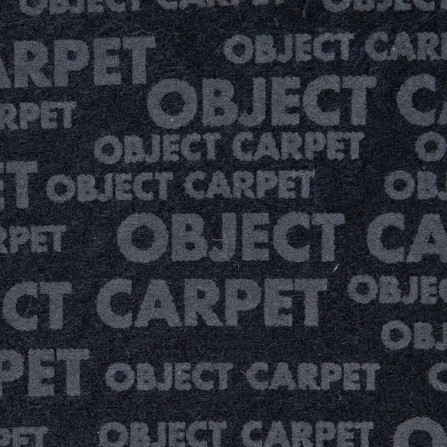 Fabric Smoozy Rug in Deep Blue For Sale - Image 4 of 8