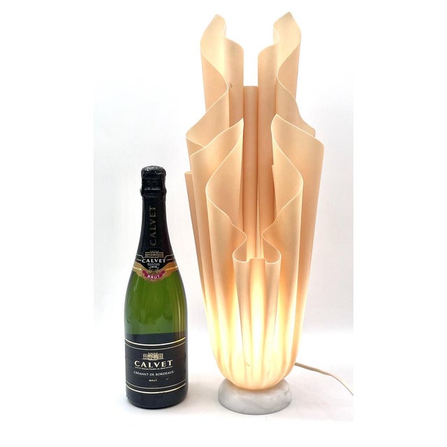 Vintage Athena Table Lamp by Georgia Jacob, France, 1970s For Sale - Image 4 of 18