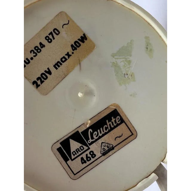 Plastic Mid-Century Acrylic Table Lamps from Aro Leuchten, 1970s, Set of 2 For Sale - Image 7 of 11