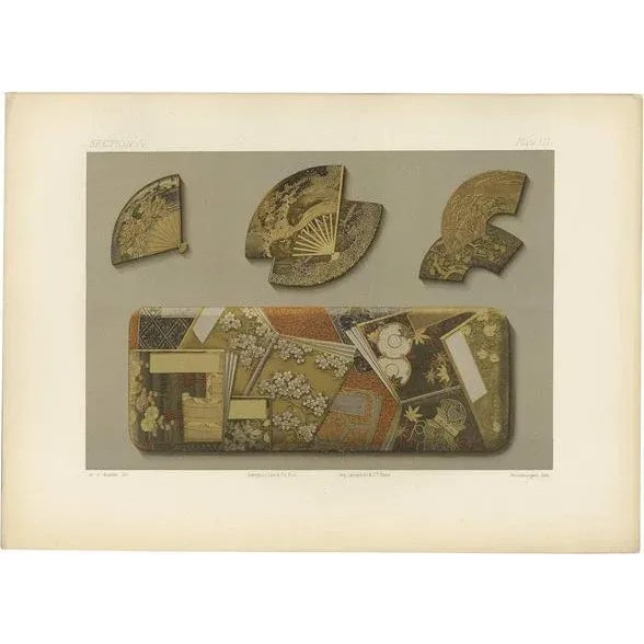 Late 19th Century G. Audsley, Four Japanese Boxes Lacquer, 1882, Paper For Sale - Image 5 of 5